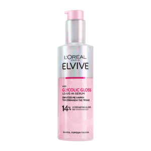 L'Oreal Paris Elvive Glycolic Gloss 14% Leave In Serum Μαλλιών για Λείανση 150ml