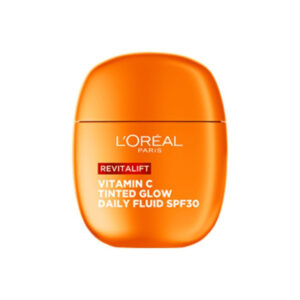 L'Oreal Paris Revitalift Vitamin C Tinted Glow Light Λεπτόρρευστη Κρέμα Προσώπου Ημέρας με Χρώμα και SPF30 για Ενυδάτωση & Ατέλειες με Βιταμίνη C & Βιταμίνη E 40ml