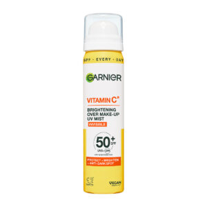 Garnier Vitamin C Brightening Over Make-Up Αντηλιακό Mist Προσώπου SPF50+ 75ml