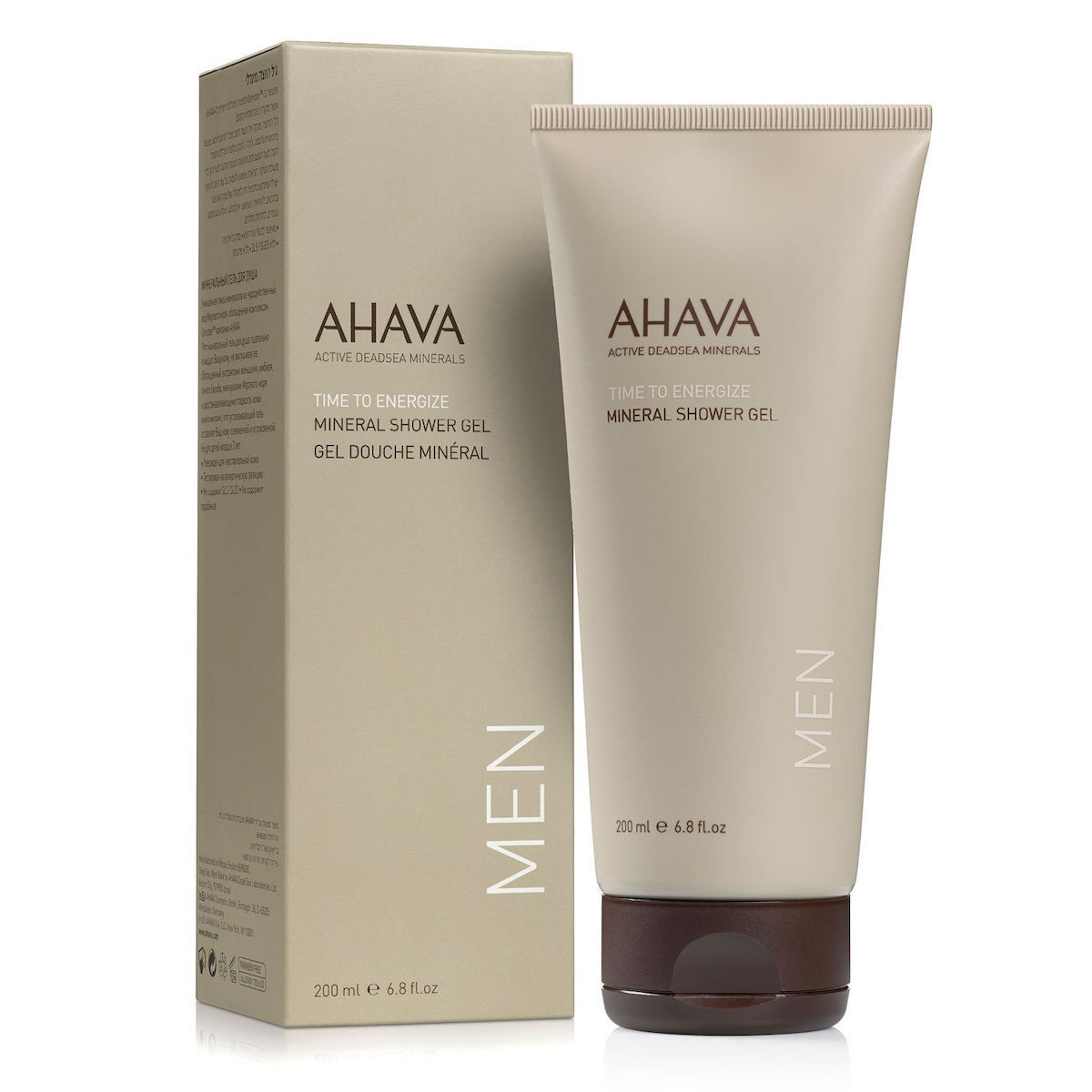 20231228151205_ahava_active_dead_sea_minerals_time_to_energize_mineral_afroloutro_se_gel_gia_andres_200ml Ahava Active Dead Sea Minerals Time To Energize Mineral Ενυδατικό Shower Gel με Άρωμα Ωκεανού 200ml - Image 1