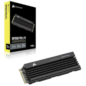 Corsair MP600 Pro LPX SSD 2TB τύπου M.2 με σύνδεση PCI Express 4.0 και Ψύκτρα (PS5 Compatible)