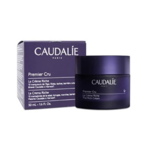 Caudalie Premier Cru Rich Κρέμα Προσώπου για Ενυδάτωση, Αντιγήρανση & Σύσφιξη με Υαλουρονικό Οξύ & Ceramides 50ml