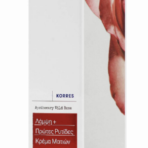 Korres Apothecary Wild Rose Bright-Eyed Cushion Cream Κρέμα Ματιών για Αντιγήρανση, Μαύροι Κύκλοι, Ενυδάτωση & Λάμψη 15ml