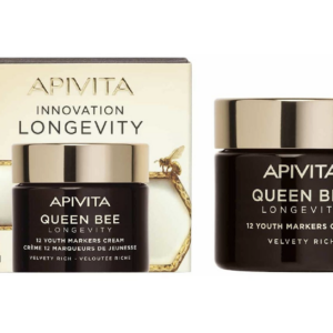 Apivita Queen Bee Rich Αντιγηραντική Κρέμα Προσώπου Ημέρας κατά των Πανάδων με Πεπτίδια 50ml