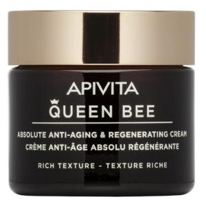 Apivita Queen Bee Absolute Anti Aging & Regenerating Rich Ενυδατική & Αντιγηραντική Κρέμα Προσώπου Ημέρας με Πανθενόλη 50ml