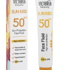 Victoria Beauty   Sun Kiss Αδιάβροχη Αντηλιακή Λοσιόν Προσώπου SPF50 40ml