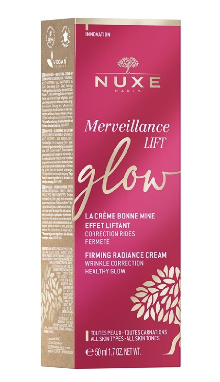 Screenshot 2026-10-15 at 9.56.59 AM Nuxe Merveillance Lift Glow Κρέμα Προσώπου Ημέρας με Χρώμα για Ανάπλαση & Λάμψη 50ml - Image 1