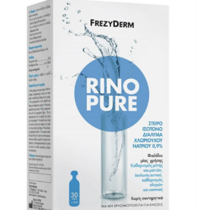 Frezyderm Rinopure Αμπούλες Φυσιολογικού Ορού για Βρέφη 30 x 5ml